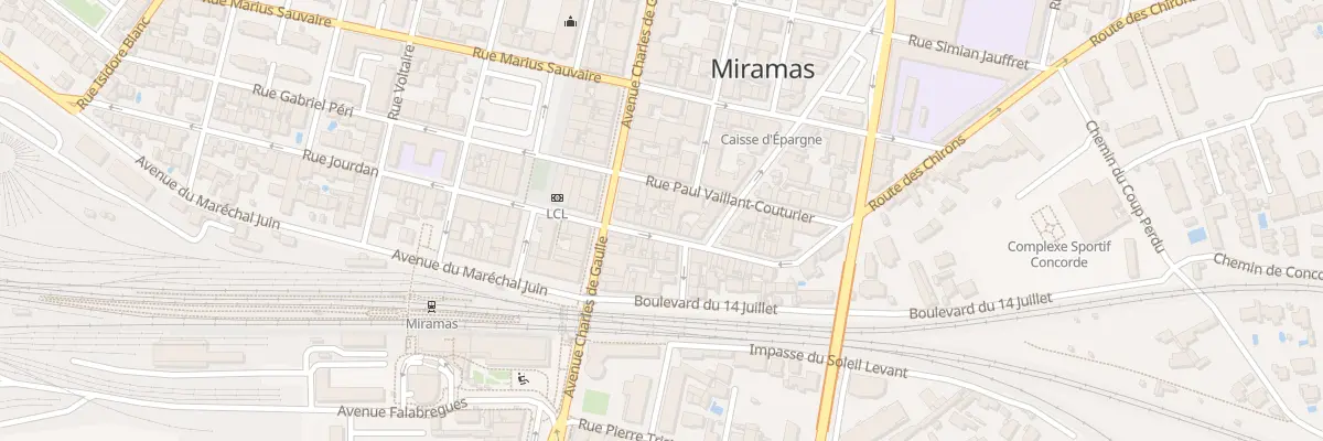 Plan du 11 Rue Castagne à Miramas