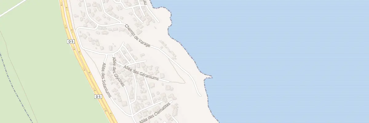 Plan du 428 Che de Varage à Istres