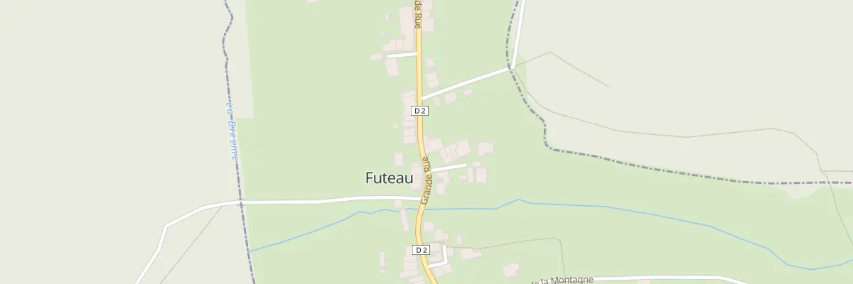 Plan du 43 Gr Grande Rue à Futeau