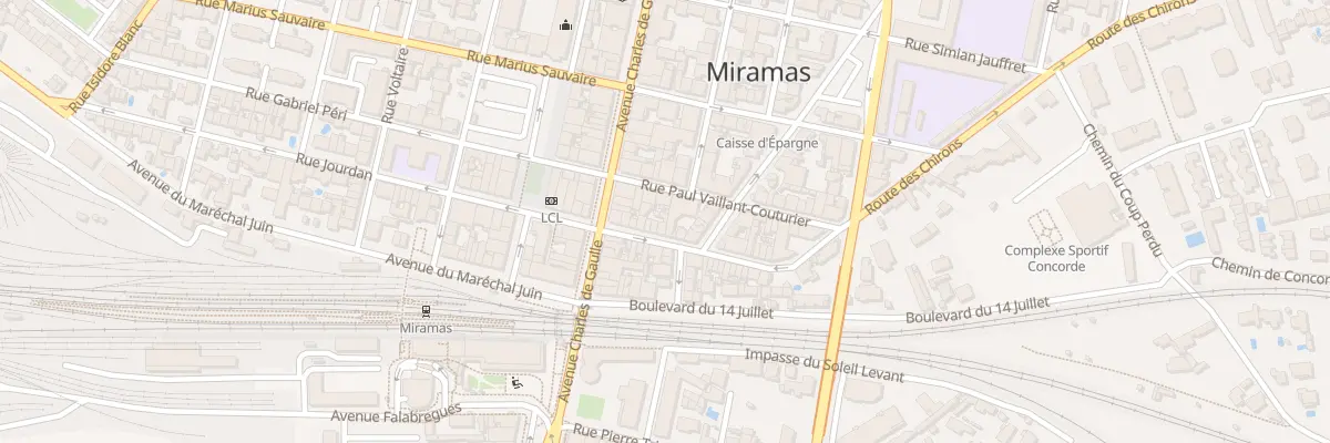 Plan du 13 Rue Castagne à Miramas