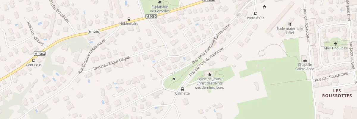 Plan du 16 Rue Raoul de Saint-Seine à Dijon