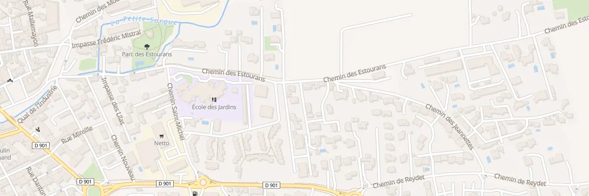 Plan du 7303 Che des Estourans au Thor