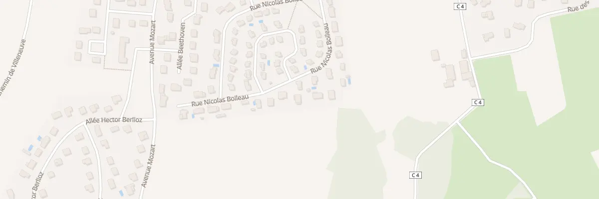 Plan du 43 Rue Nicolas Boileau à Saint-Pierre-de-Chandieu