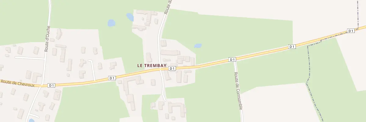 Plan du 405 Rte de Saint Jean à Boissey