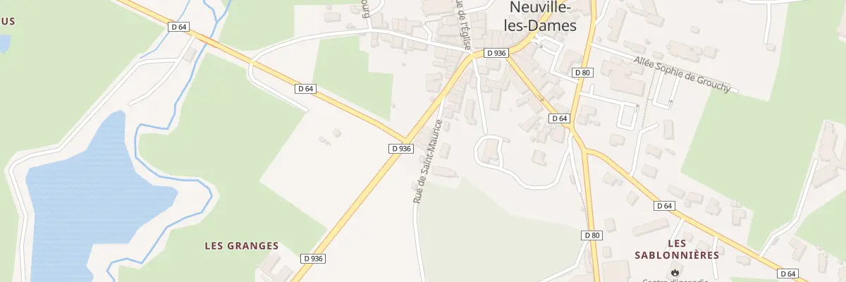 Plan du 12 Gr Grande Rue à Neuville-les-Dames