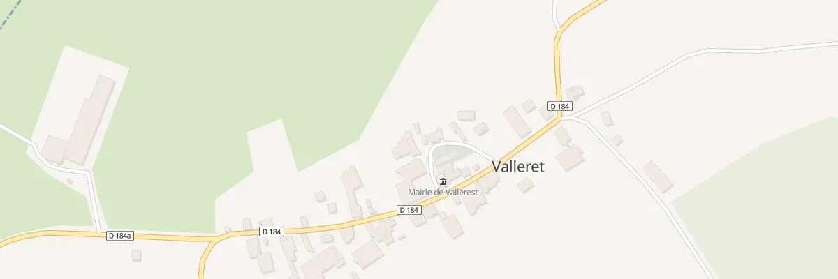 Plan du 5 Rue de l’Eglise à Valleret