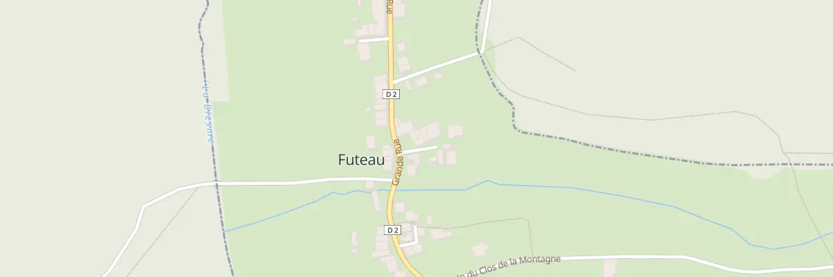 Plan du 3 Vc La Place à Futeau