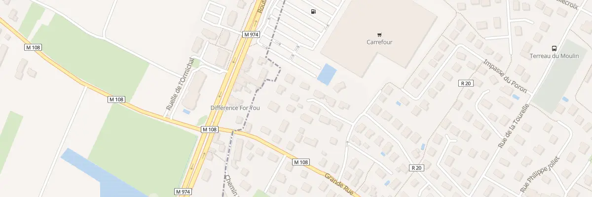 Plan du 9 Rue du Rocher à Perrigny-lès-Dijon