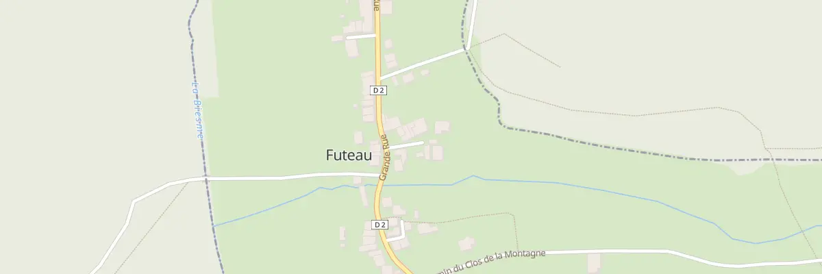 Plan du 5 Pl La Place à Futeau