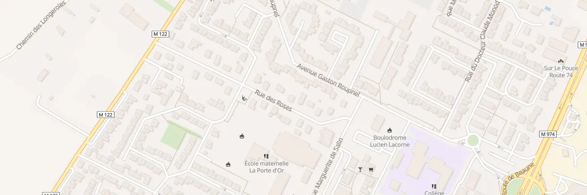 Plan du 19 Rue des Roses à Marsannay-la-Côte