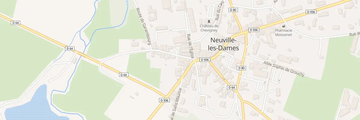 Plan du 23 Rue de la Basse-Bresse à Neuville-les-Dames