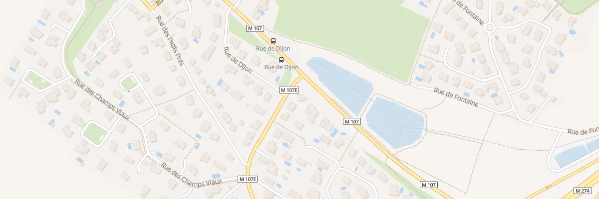 Plan du 27 Rue de Dijon à Daix