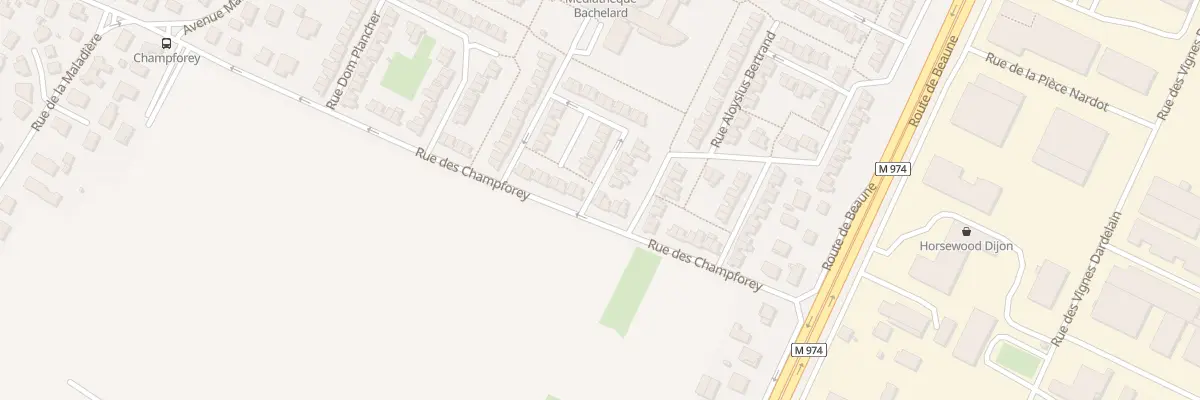 Plan du 57 Rue des Champforey à Marsannay-la-Côte