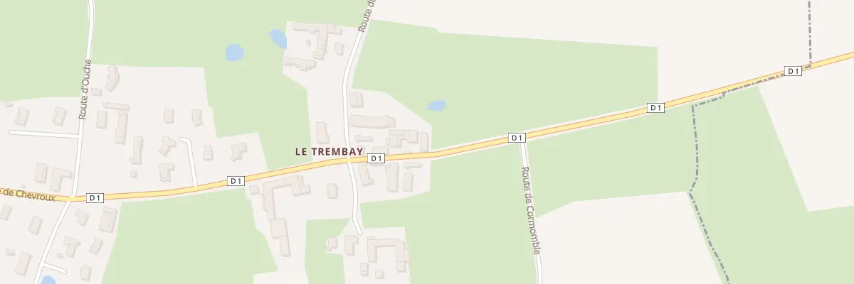 Plan du 5011 Au Tremblay à Boissey