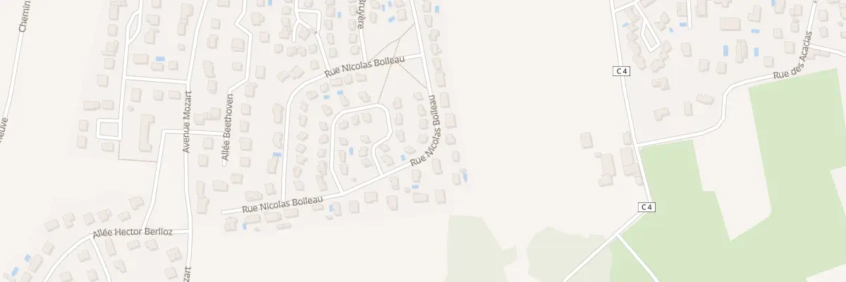 Plan du 18 Rue Nicolas Boileau à Saint-Pierre-de-Chandieu