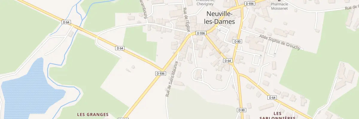 Plan du 29 Rue de St Maurice à Neuville-les-Dames