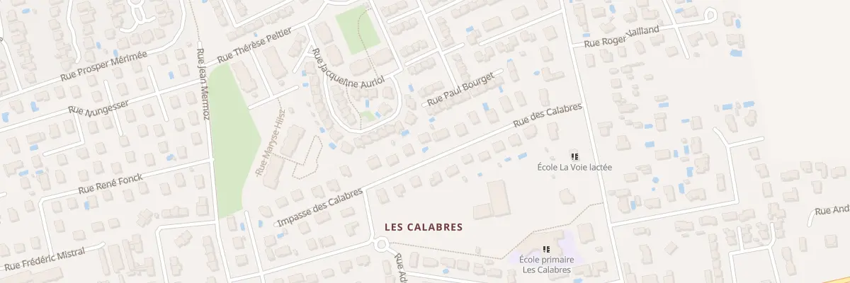 Plan du 19 Rue des Calabres à Meyzieu