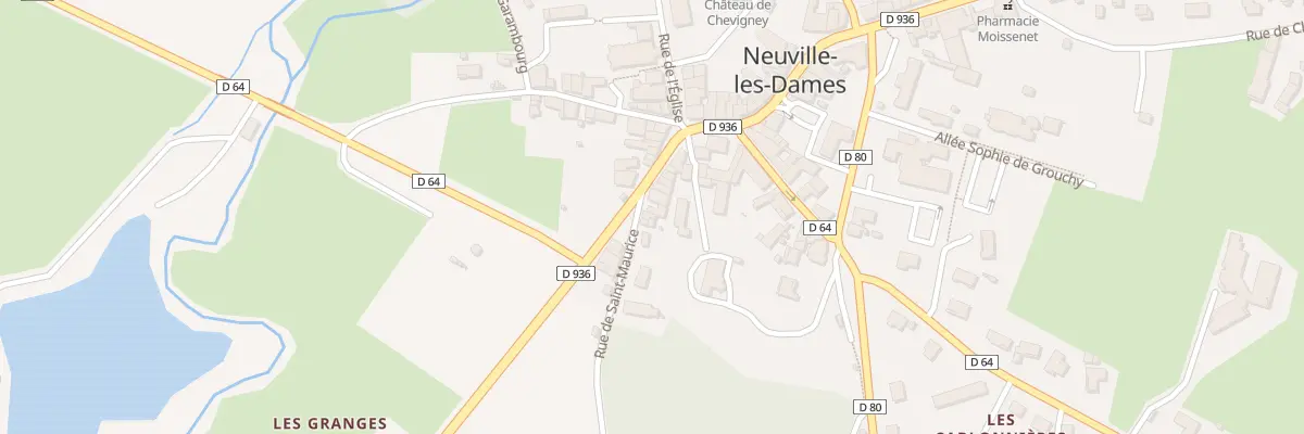Plan du 21 Rue de St Maurice à Virieu-le-Grand