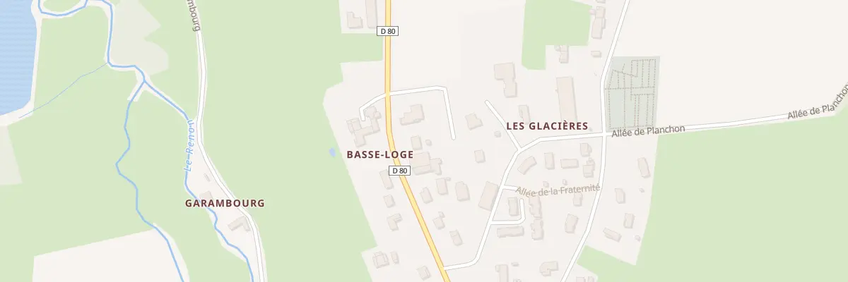 Plan du 502 Rue de la Bresse à Neuville-les-Dames