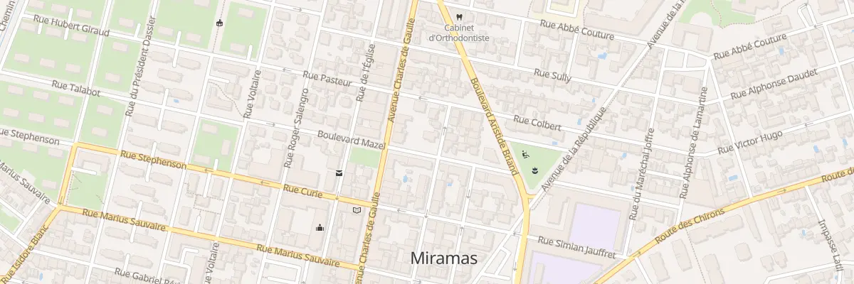 Plan du 1B Bd Camille Pelletan à Miramas