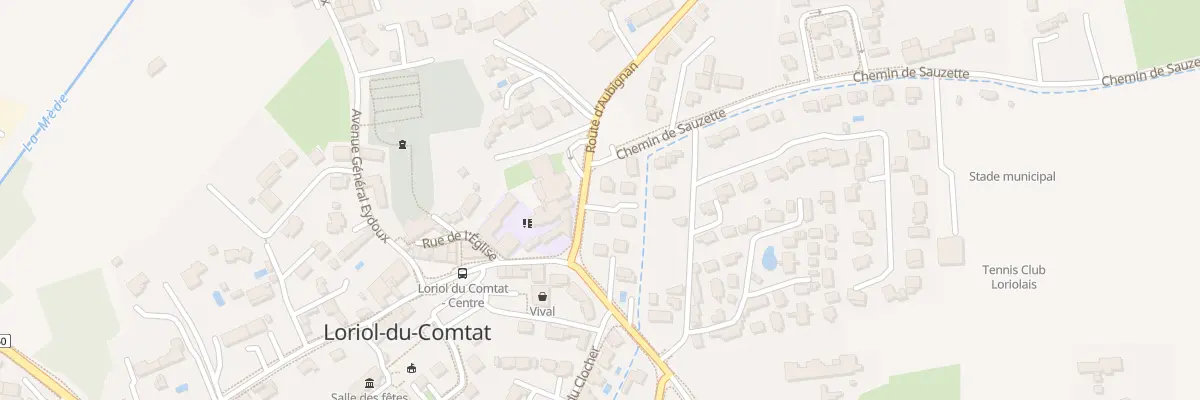 Plan du 5147 Loriol à Loriol-du-Comtat