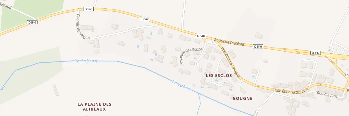 Plan du 110 Imp des Esclos au Poët-Laval
