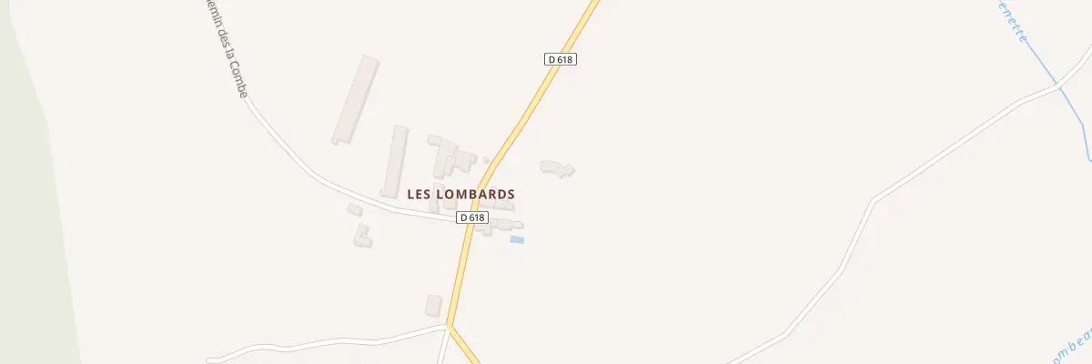 Plan du 9000 Les Lombars à La Répara-Auriples