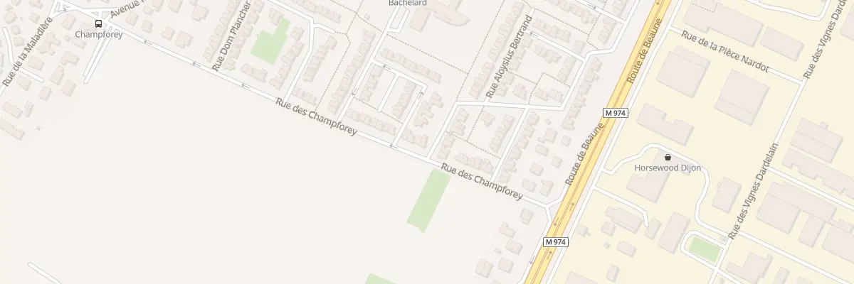Plan du 63 Rue des Champforey à Marsannay-la-Côte