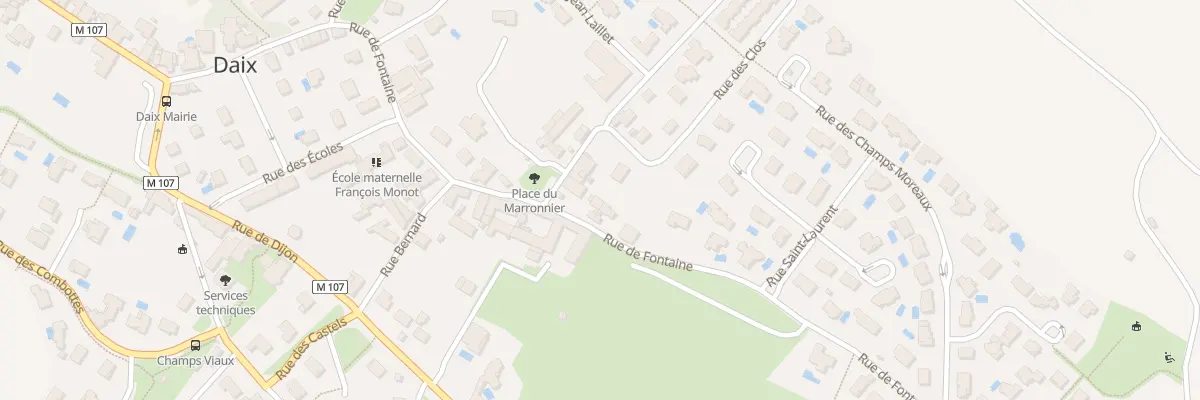 Plan du 21 Rue de Fontaine à Daix