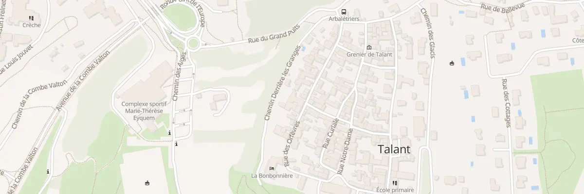 Plan du 14 Rue des Orfèvres à Talant