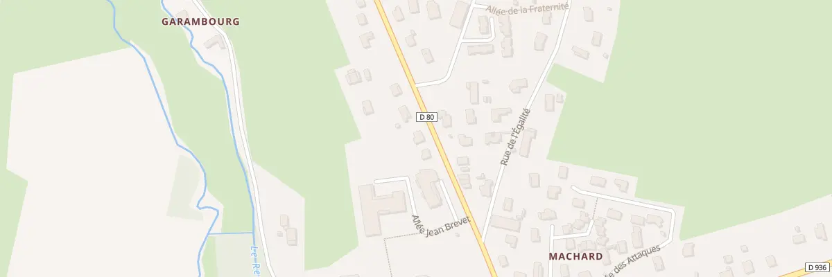 Plan du 277 Rue de la Bresse à Neuville-les-Dames