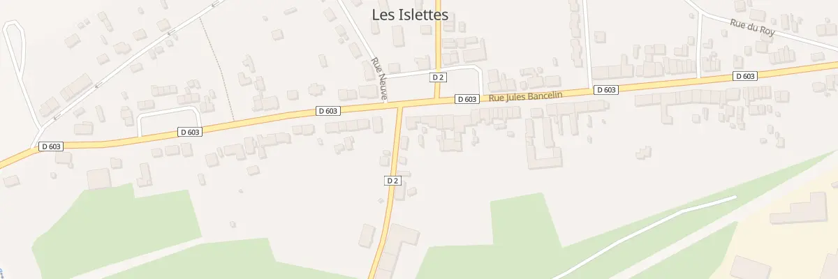 Plan du 38 Rue Jules Bancelin aux Islettes