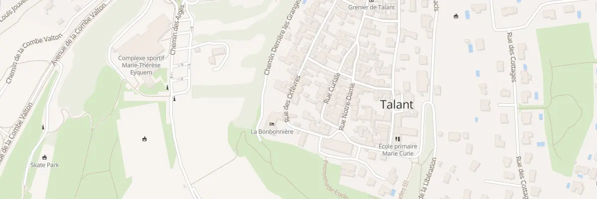 Plan du 23B Rue des Orfèvres à Talant