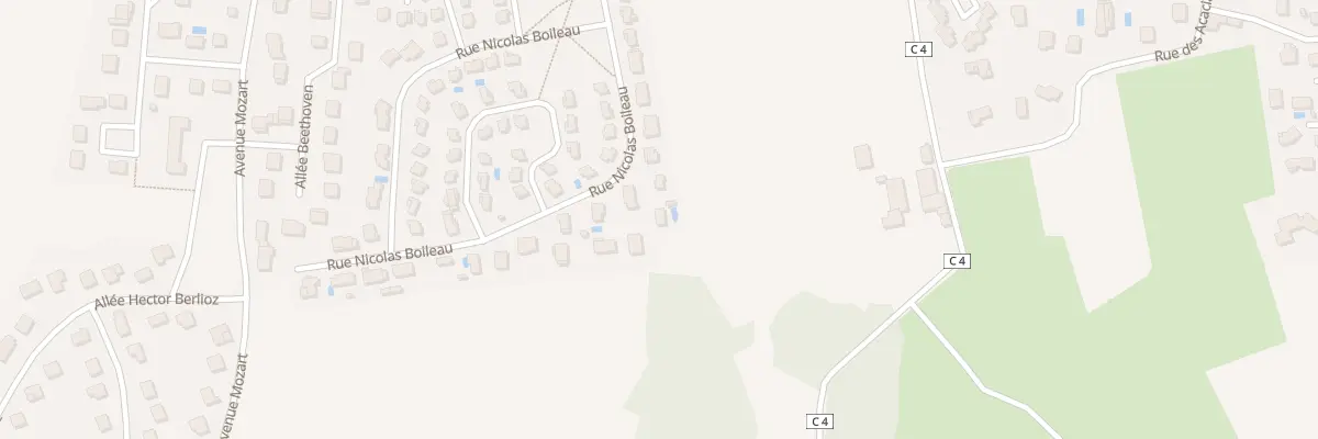 Plan du 33 Rue Nicolas Boileau à Saint-Pierre-de-Chandieu