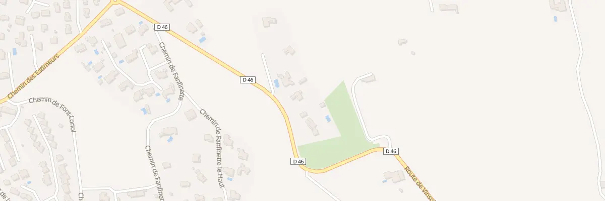 Plan du 9045 Rte de Vinsobres à Valréas