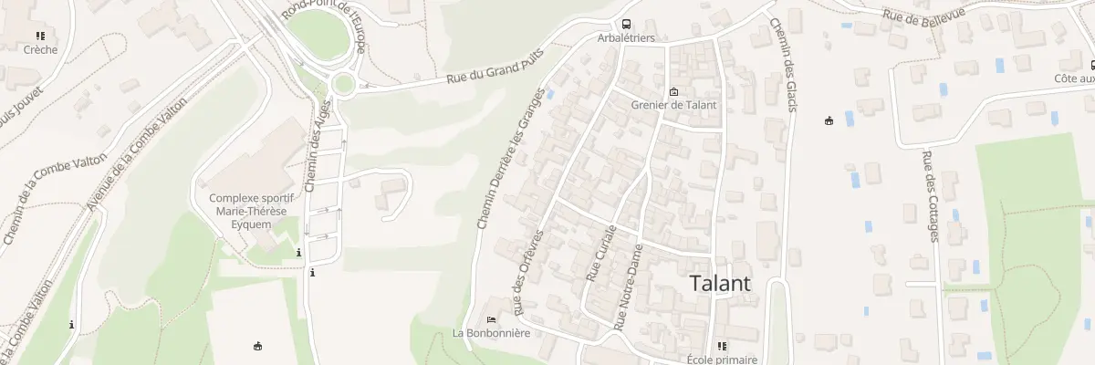 Plan du 12B Rue des Orfèvres à Talant