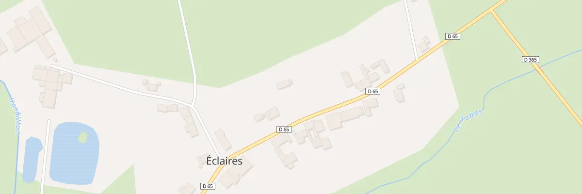 Plan du 21 Gr Grande Rue à Éclaires