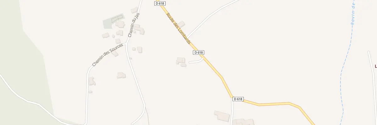 Plan du 5029 Les Plaines à La Répara-Auriples