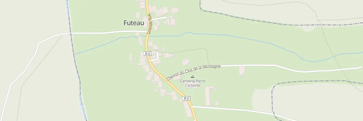Plan du 3 Chem du Clos de la Montagne à Futeau