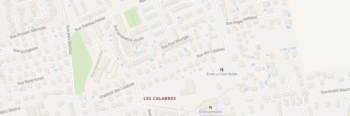 Plan du 23 Rue des Calabres à Meyzieu