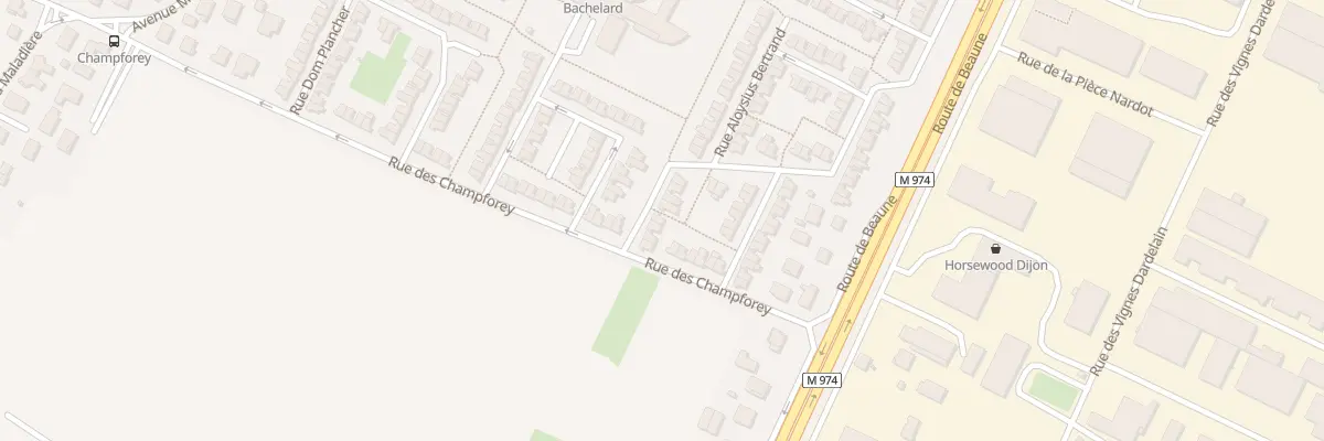 Plan du 38 Rue François Thurot à Marsannay-la-Côte