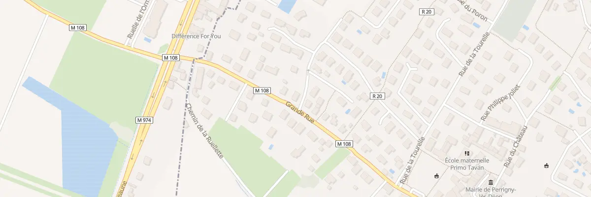 Plan du 19 Grande Rue à Perrigny-lès-Dijon