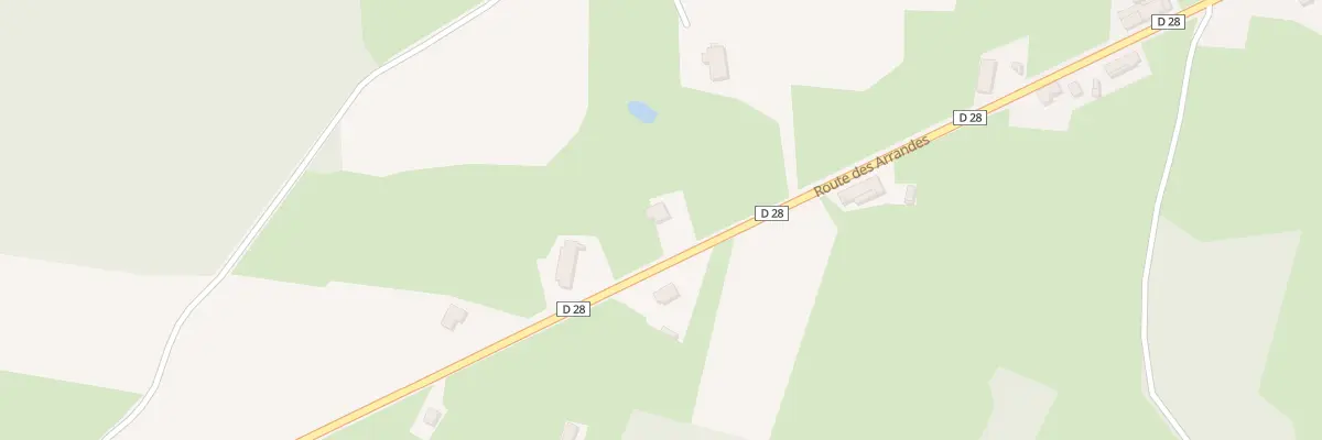 Plan du 588 Rte des Arrandes à Bâgé-Dommartin