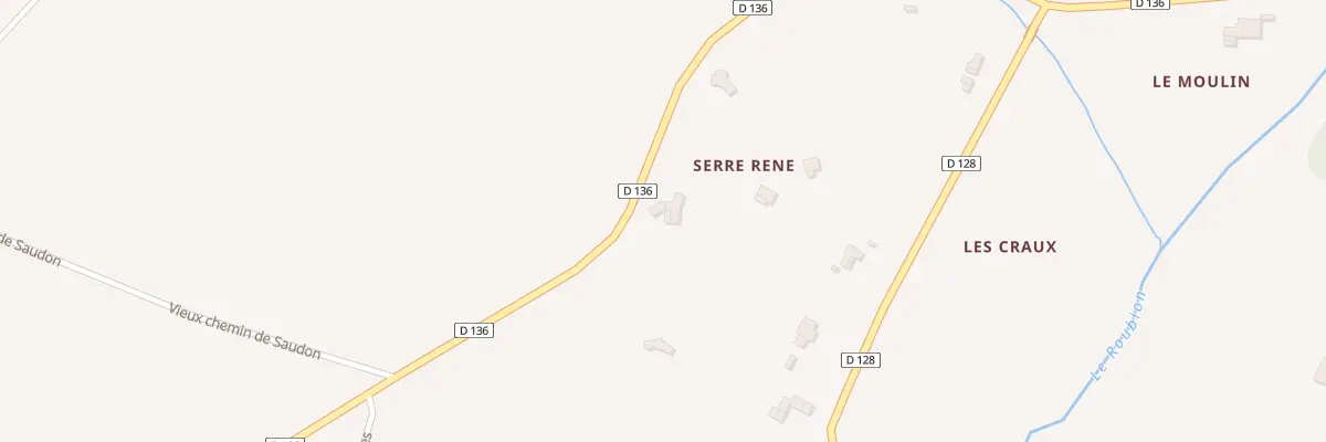 Plan du 5170 Serre Rene à Soyans