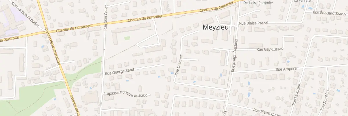 Plan du 15 Rue Laennec à Meyzieu