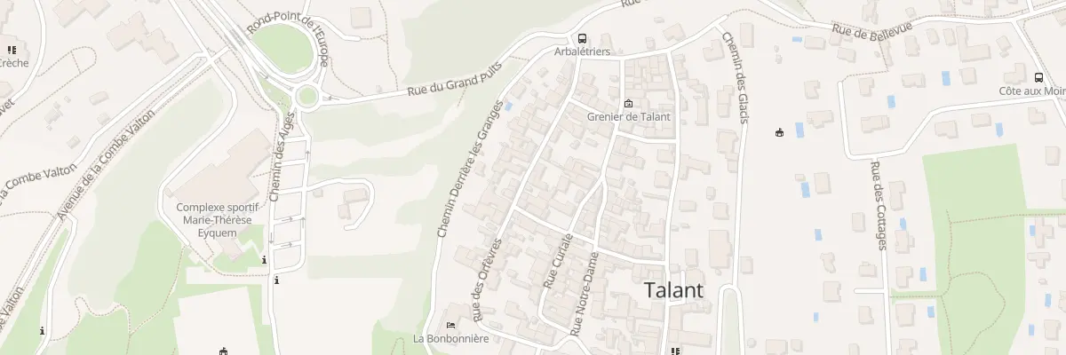 Plan du 9B Rue des Orfèvres à Talant
