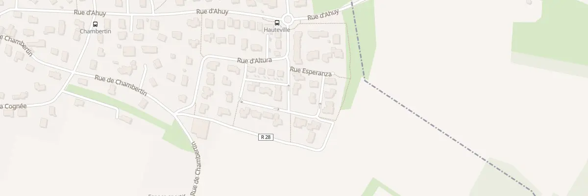 Plan du 16 Rue Jacques d’Albay à Hauteville-lès-Dijon