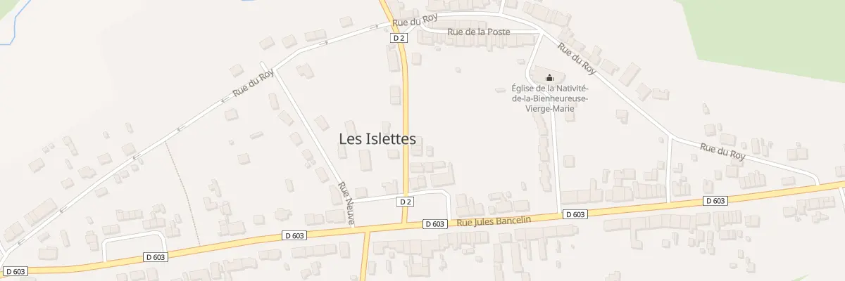 Plan du 10 Rue Notre Dame aux Islettes