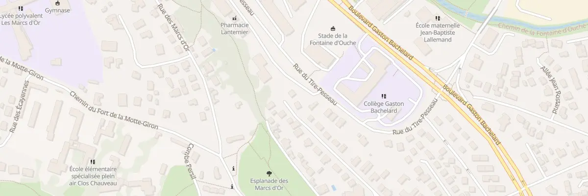 Plan du 32 Rue du Santenay à Dijon