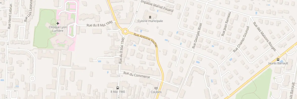 Plan du 29 Rue Antoine Vacher à Meyzieu